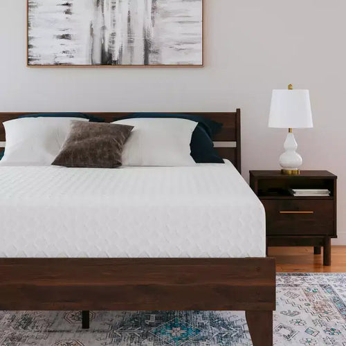 Signature Design by Ashley 10 Inch Chime Firm Memory Foam Mattress