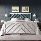 Letto a piattaforma in metallo