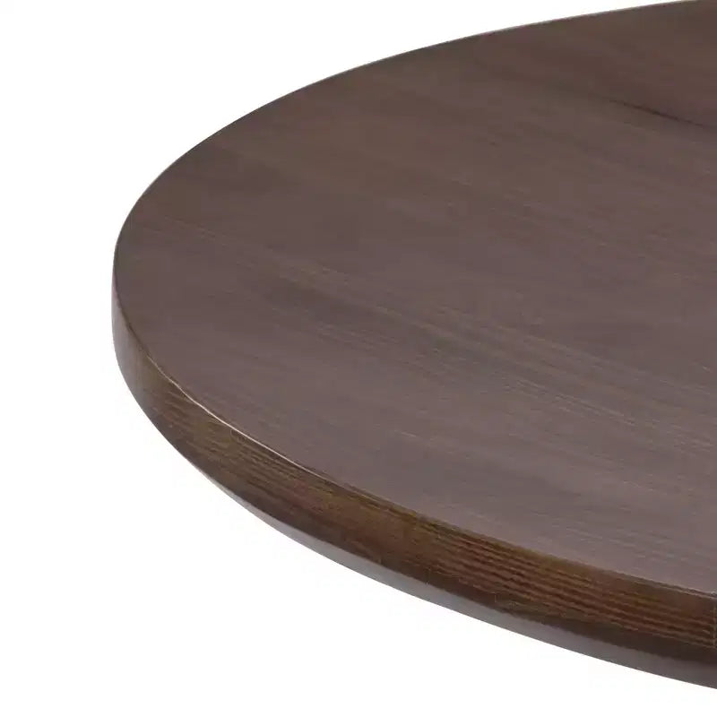Plank+Beam Verso Tavolo da Pranzo Rotondo, Tavolo da Cucina e Sala da Pranzo in Legno Massello da 38