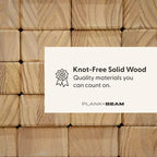 Plank+Beam Verso Tavolo da Pranzo Rotondo, Tavolo da Cucina e Sala da Pranzo in Legno Massello da 38
